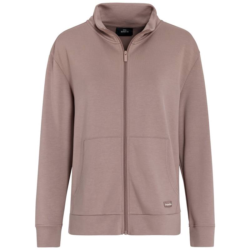 Damen Sweatjacke aus Modal-Mix von Gina Benotti