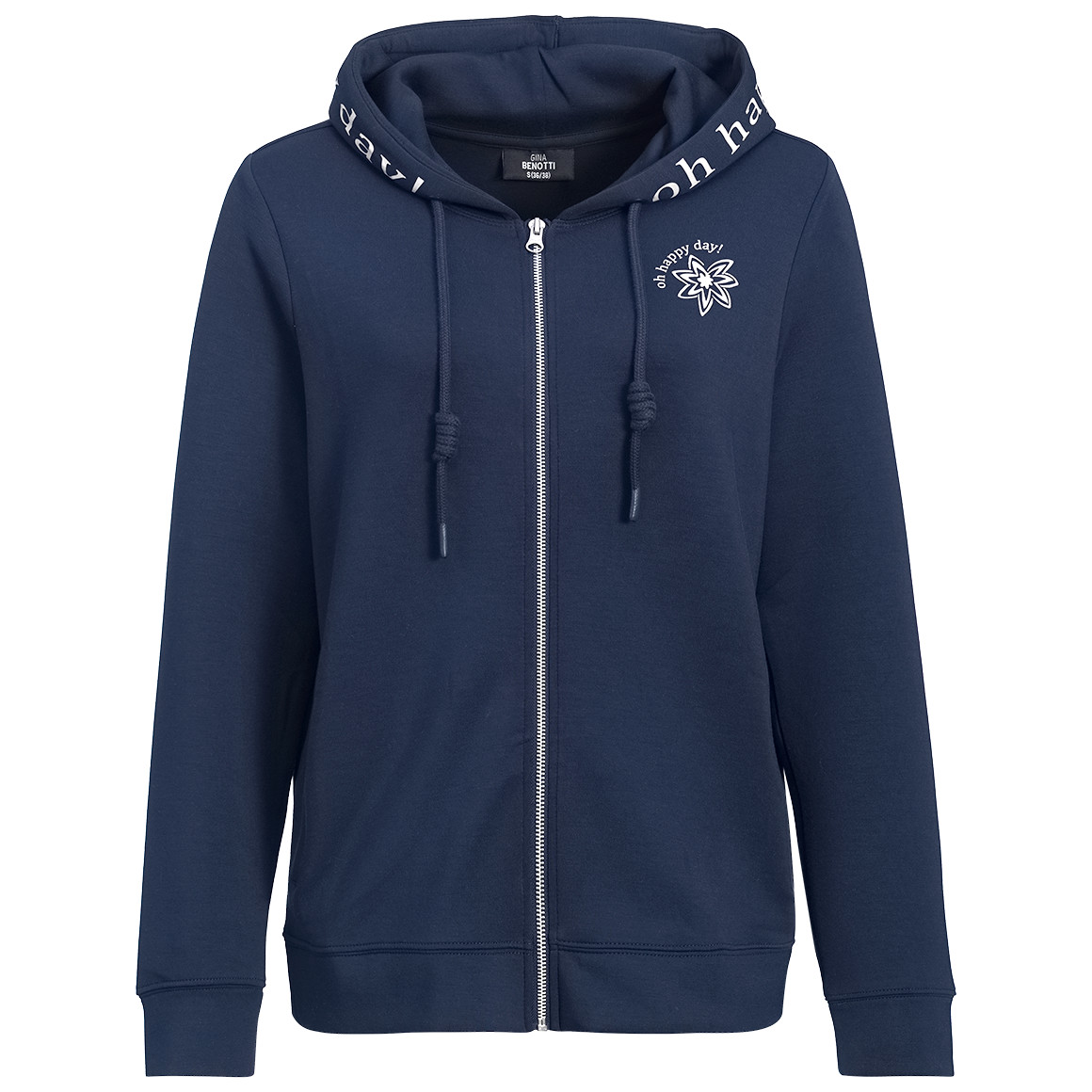 Damen Sweatjacke aus Modal-Mix Damen Sweatjacke aus Modal-Mix von Gina Benotti