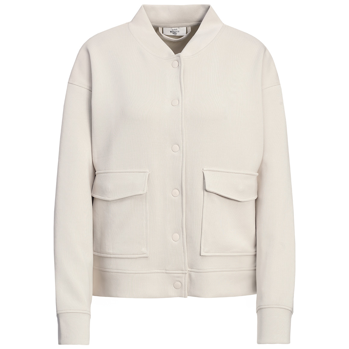 Damen Sweatjacke mit Druckknöpfen Damen Sweatjacke mit Druckknöpfen von Gina Benotti