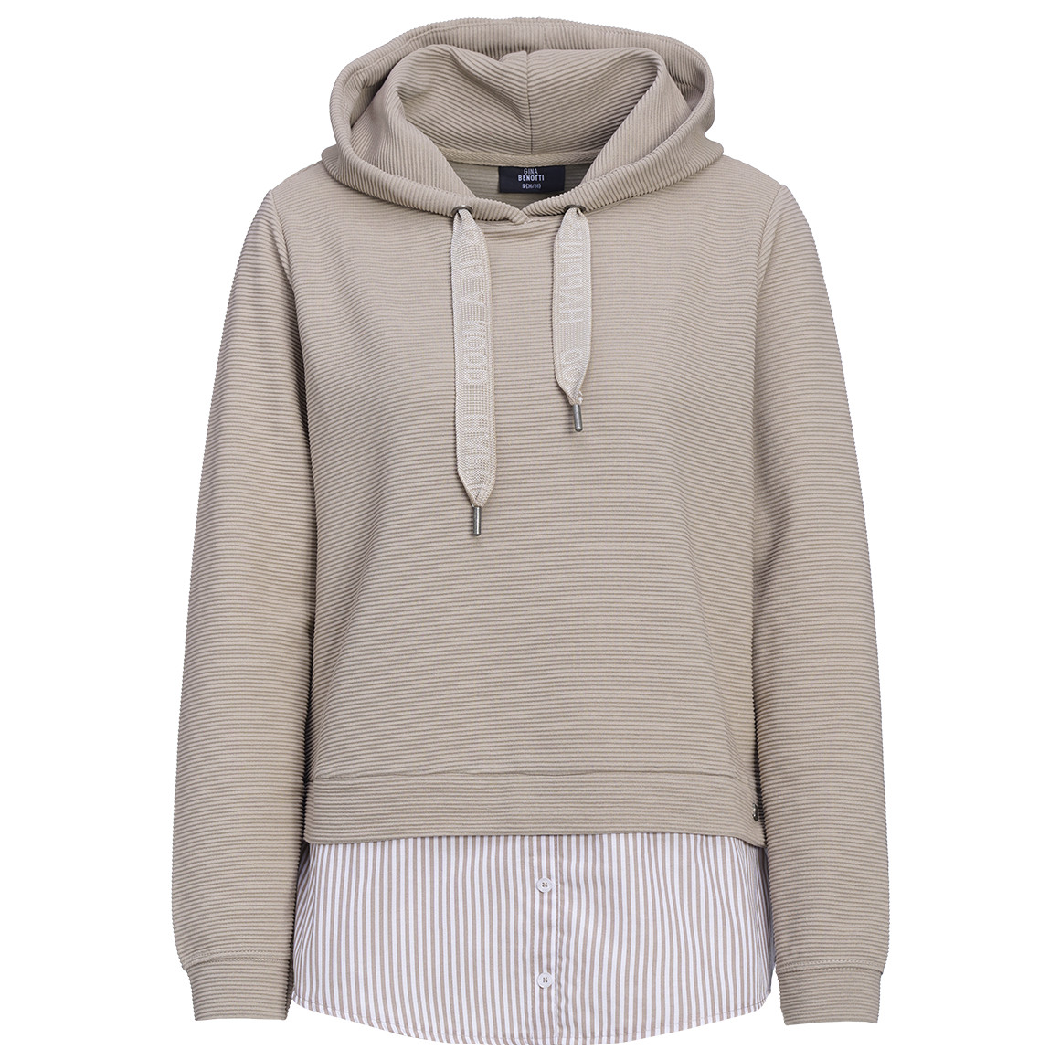 Damen Sweatshirt im Lagen-Look von Gina Benotti