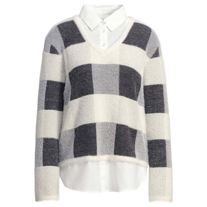 Damen Sweatshirt mit Bluseneinsatz von Gina Benotti