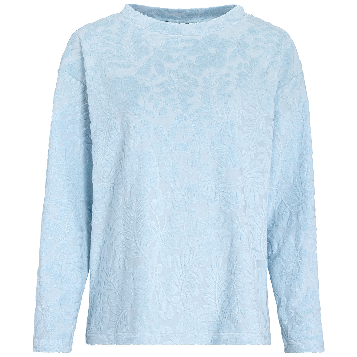 Damen Sweatshirt mit Frottee-Muster Damen Sweatshirt mit Frottee-Muster von Gina Benotti