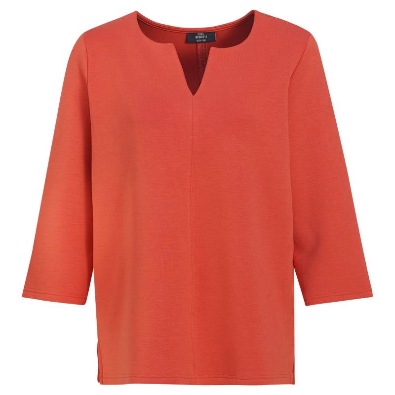 Damen Sweatshirt mit V-Ausschnitt Damen Sweatshirt mit V-Ausschnitt von Gina Benotti