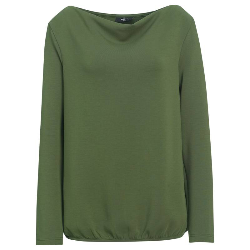 Damen Sweatshirt mit Wasserfallkragen Damen Sweatshirt mit Wasserfallkragen von Gina Benotti