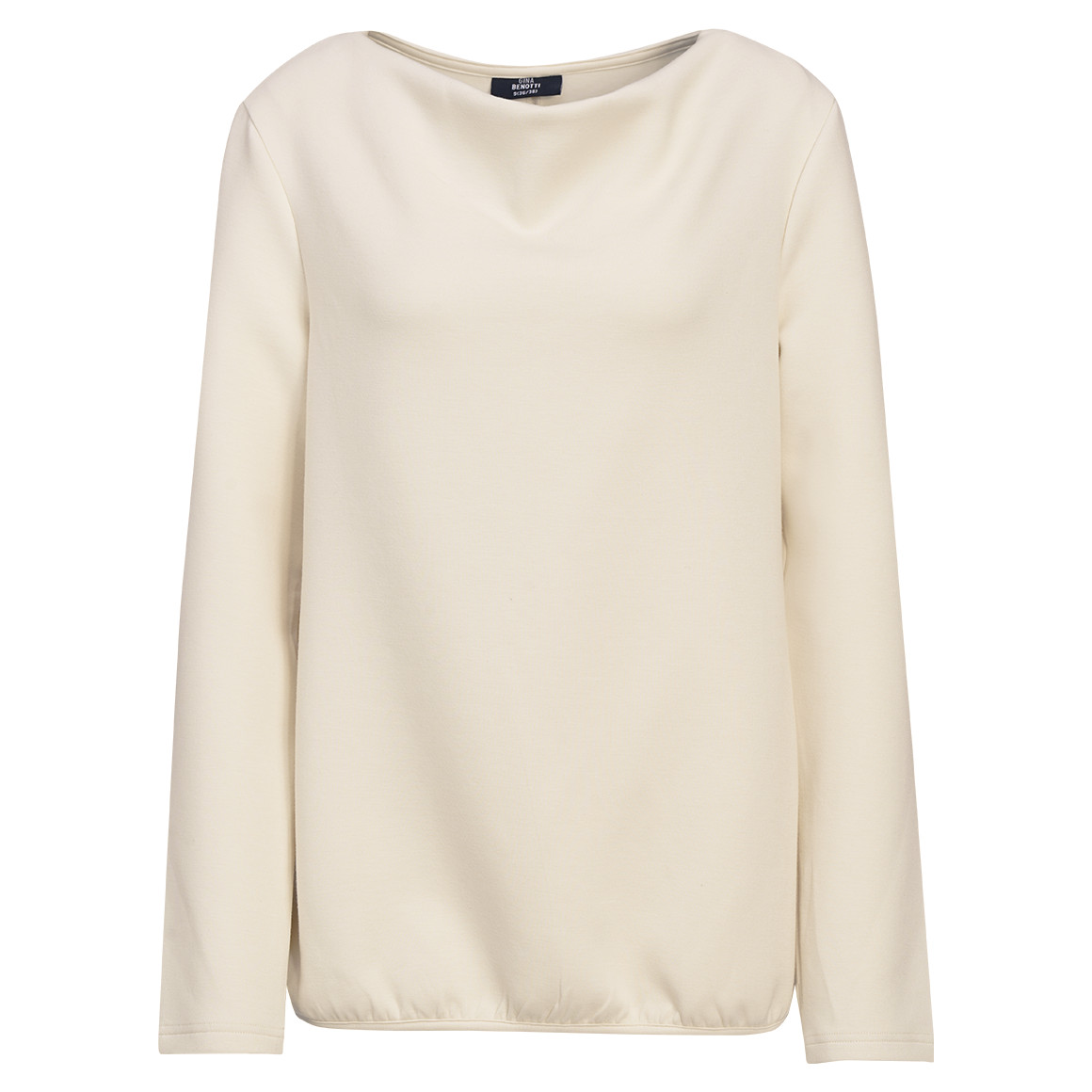 Damen Sweatshirt mit Wasserfallkragen Damen Sweatshirt mit Wasserfallkragen von Gina Benotti
