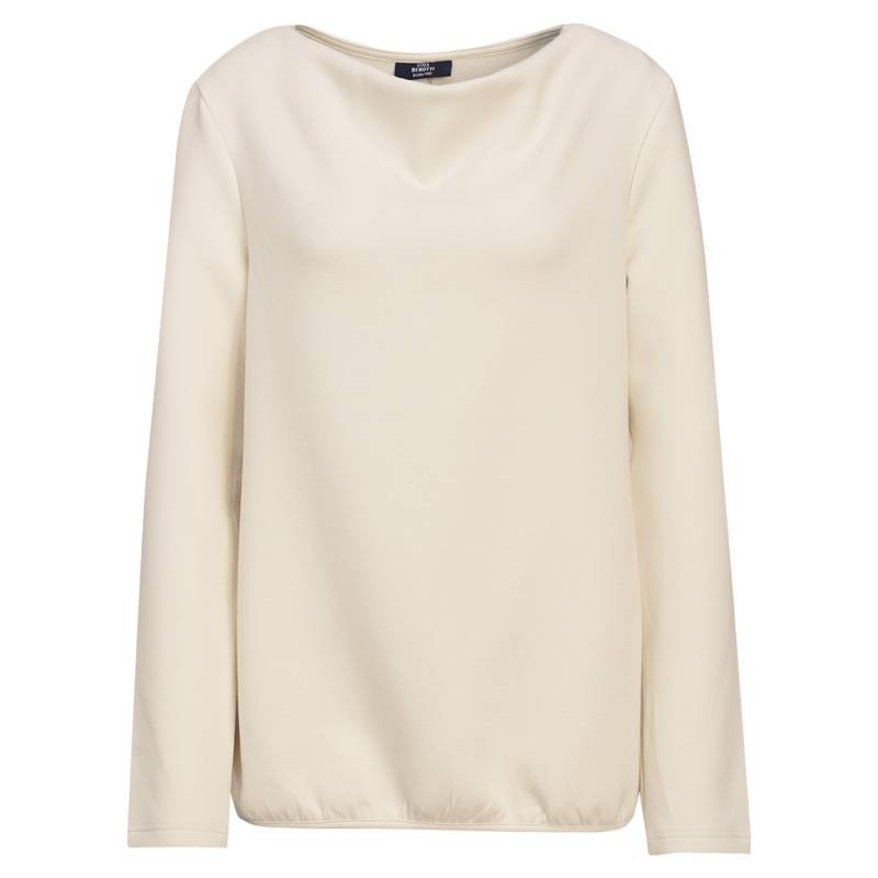 Damen Sweatshirt mit Wasserfallkragen Damen Sweatshirt mit Wasserfallkragen von Gina Benotti