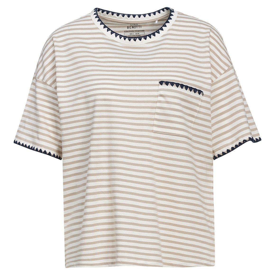 Damen T-Shirt aus Bio-Baumwolle von Gina Benotti