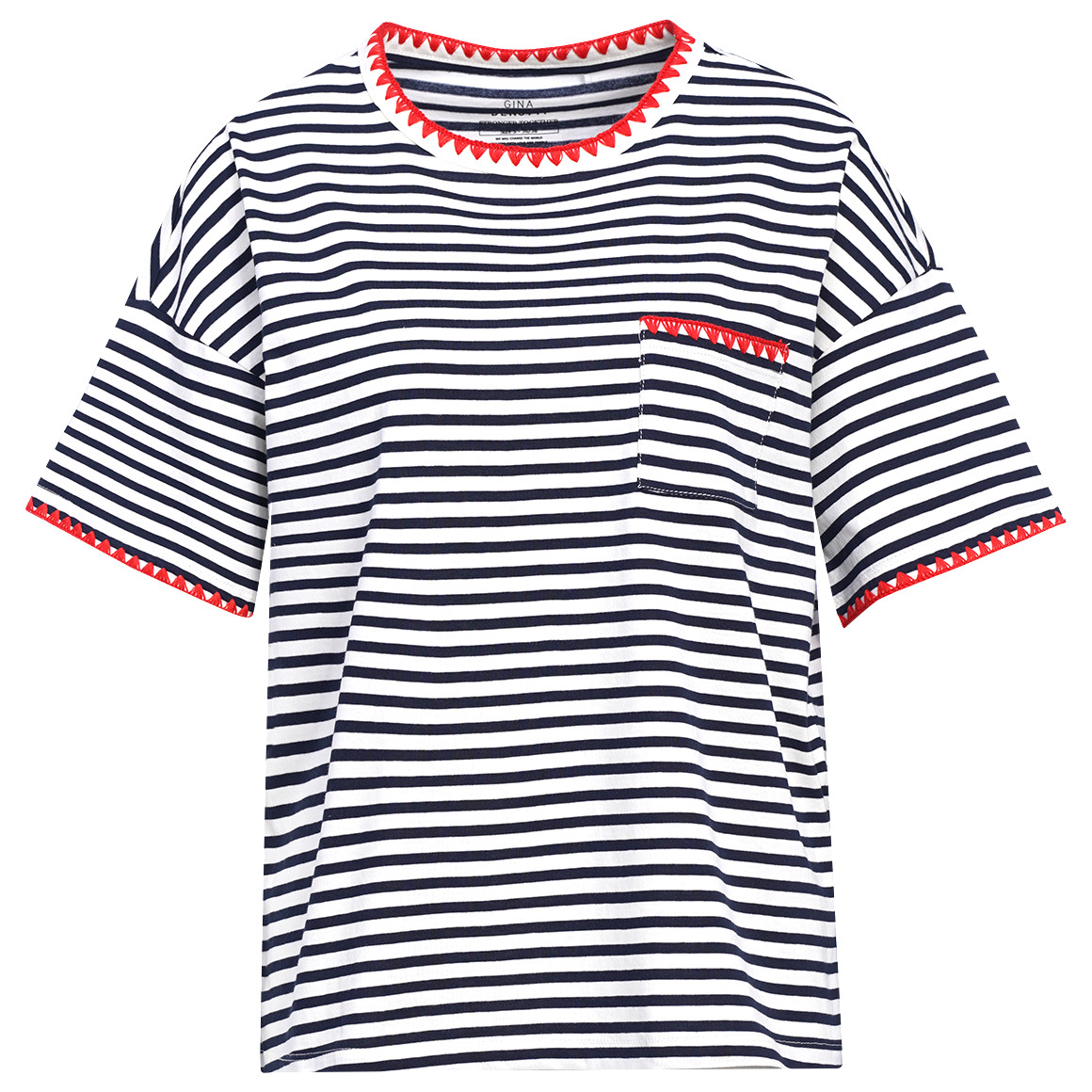 Damen T-Shirt aus Bio-Baumwolle von Gina Benotti