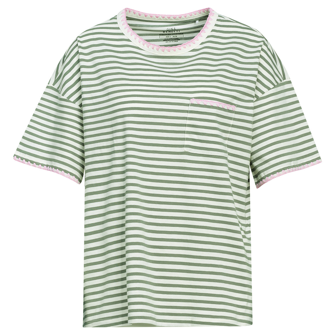 Damen T-Shirt aus Bio-Baumwolle von Gina Benotti