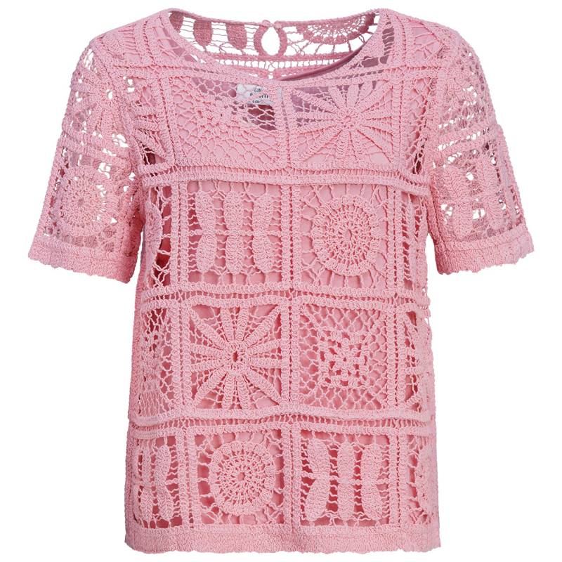 Damen T-Shirt aus Häkelspitze Damen T-Shirt aus Häkelspitze von Gina Benotti