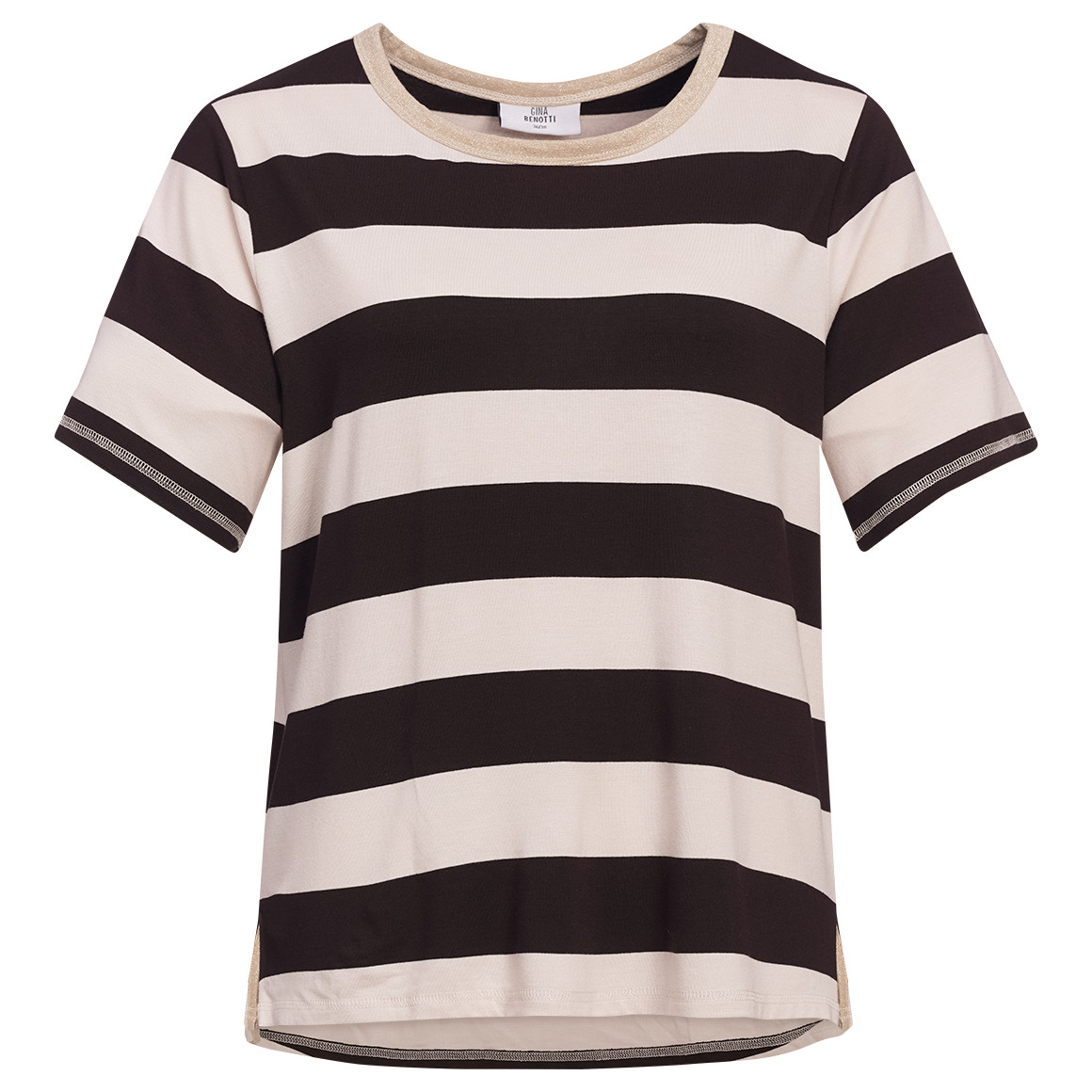 Damen T-Shirt aus Viskose-Mix Damen T-Shirt aus Viskose-Mix von Gina Benotti