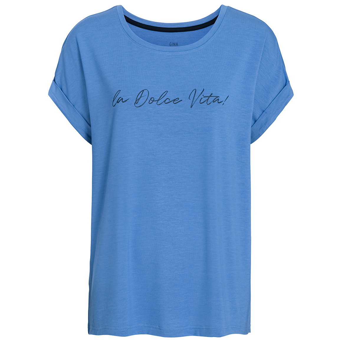 Damen T-Shirt aus einem Viskose-Mix Damen T-Shirt aus einem Viskose-Mix von Gina Benotti