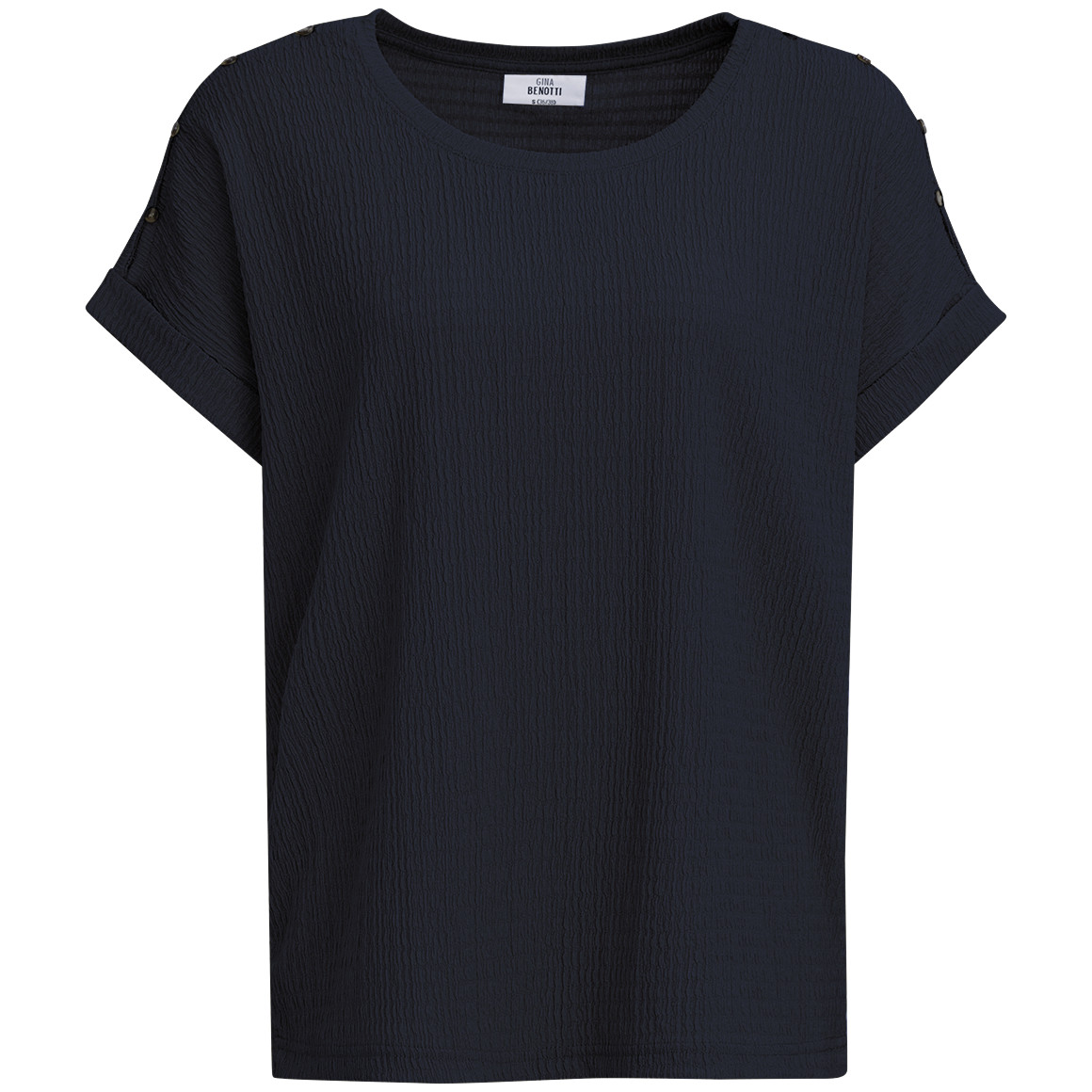 Damen T-Shirt aus strukturiertem Material von Gina Benotti