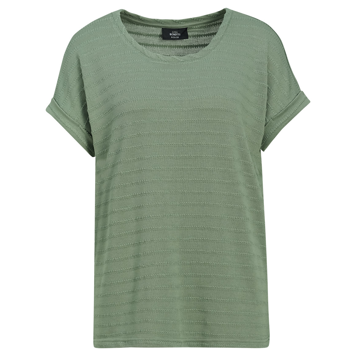 Damen T-Shirt aus strukturiertem Material von Gina Benotti