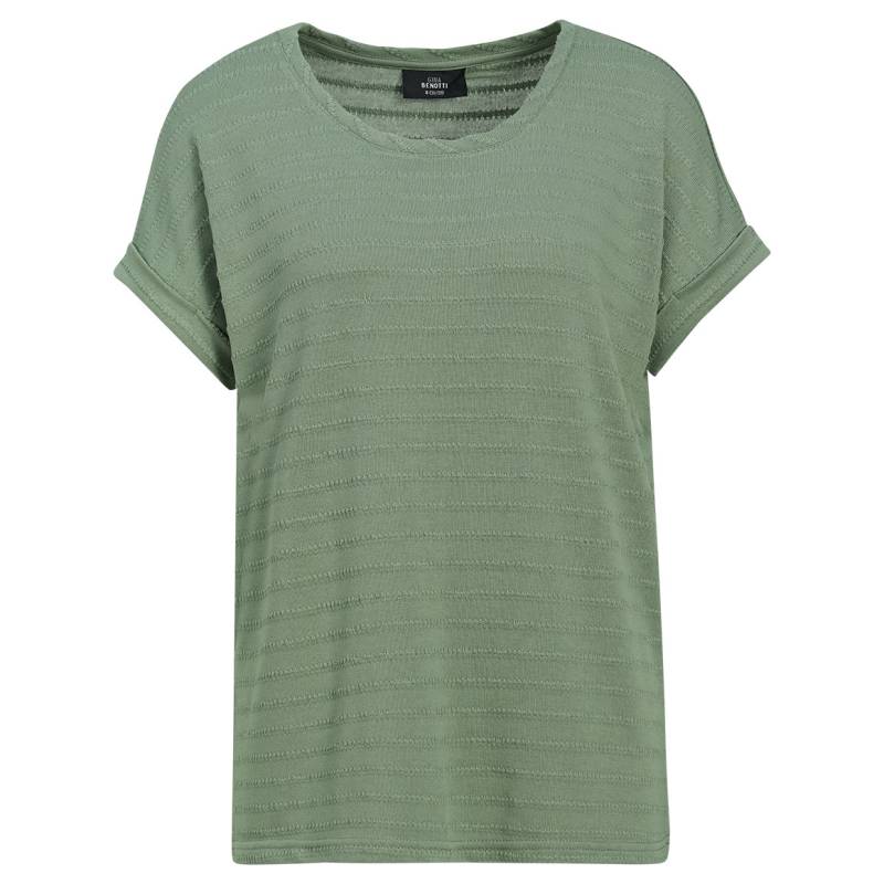 Damen T-Shirt aus strukturiertem Material von Gina Benotti