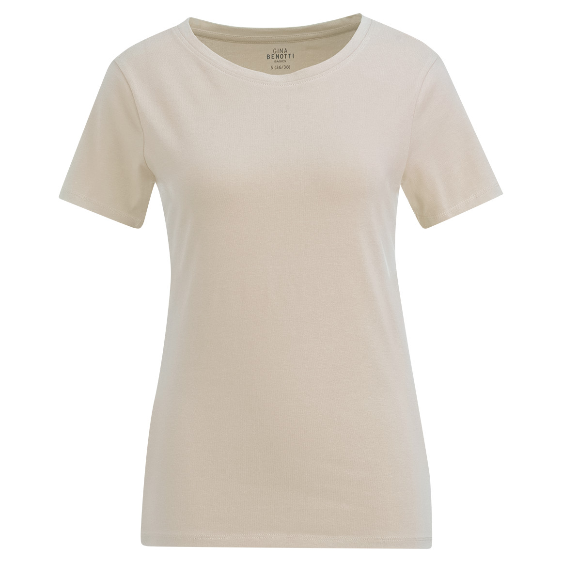 Damen T-Shirt mit Bio-Baumwolle Damen T-Shirt mit Bio-Baumwolle von Gina Benotti