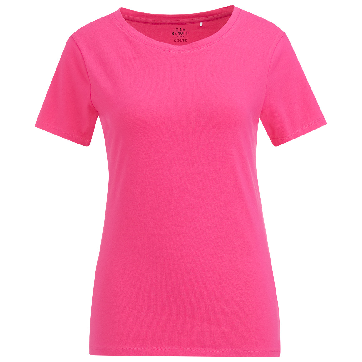 Damen T-Shirt mit Bio-Baumwolle Damen T-Shirt mit Bio-Baumwolle von Gina Benotti