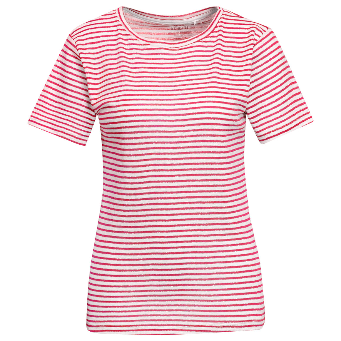 Damen T-Shirt mit Effektgarn Damen T-Shirt mit Effektgarn von Gina Benotti