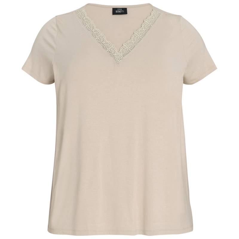 Damen T-Shirt mit Spitzen-Detail von Gina Benotti