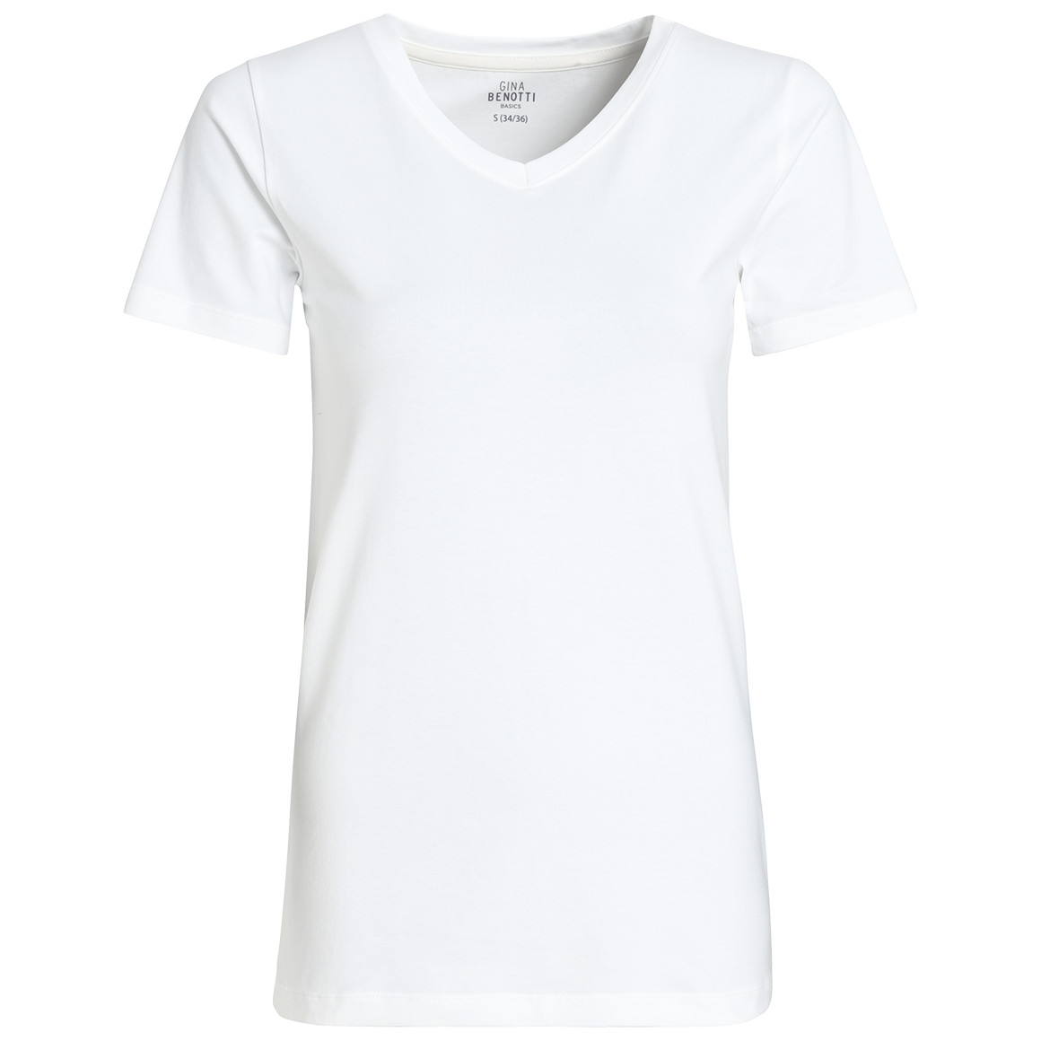 Damen T-Shirt mit V-Ausschnitt Damen T-Shirt mit V-Ausschnitt von Gina Benotti