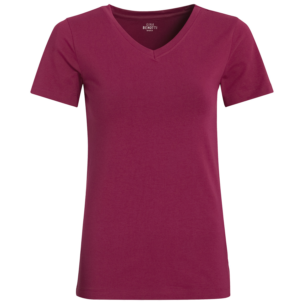 Damen T-Shirt mit V-Ausschnitt von Gina Benotti
