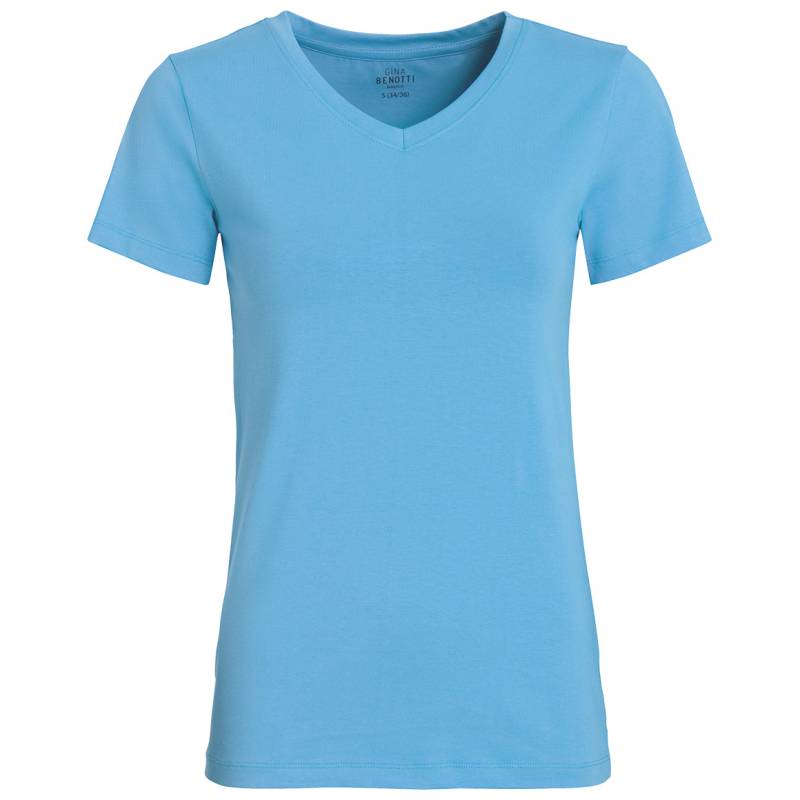 Damen T-Shirt mit V-Ausschnitt Damen T-Shirt mit V-Ausschnitt von Gina Benotti