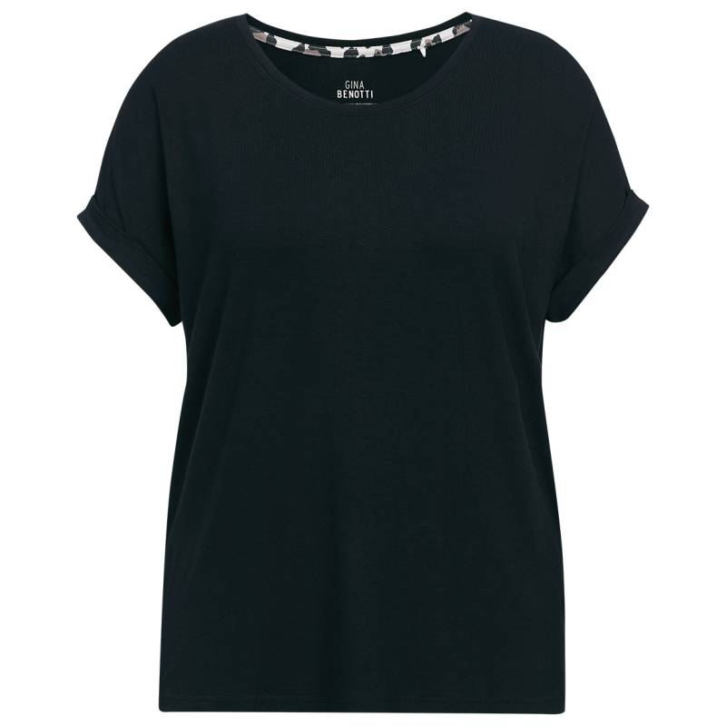Damen T-Shirt mit fixierten Turn-ups von Gina Benotti
