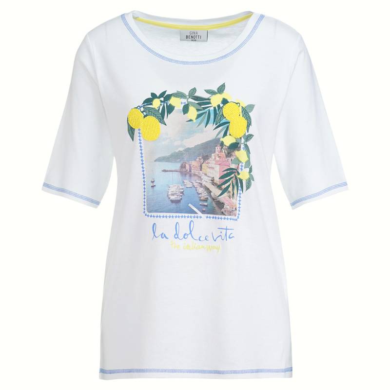Damen T-Shirt mit großem Print von Gina Benotti