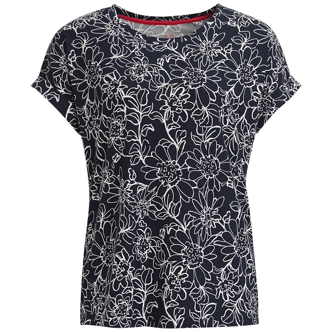 Damen T-Shirt mit überschnittenen Ärmeln von Gina Benotti