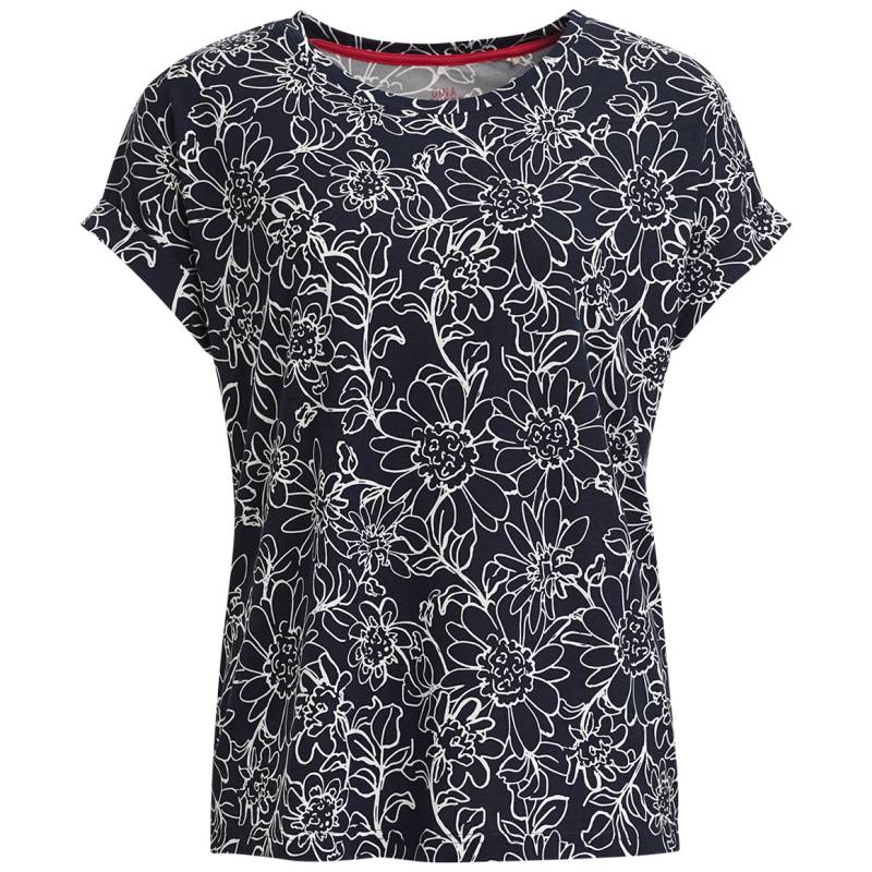 Damen T-Shirt mit überschnittenen Ärmeln von Gina Benotti