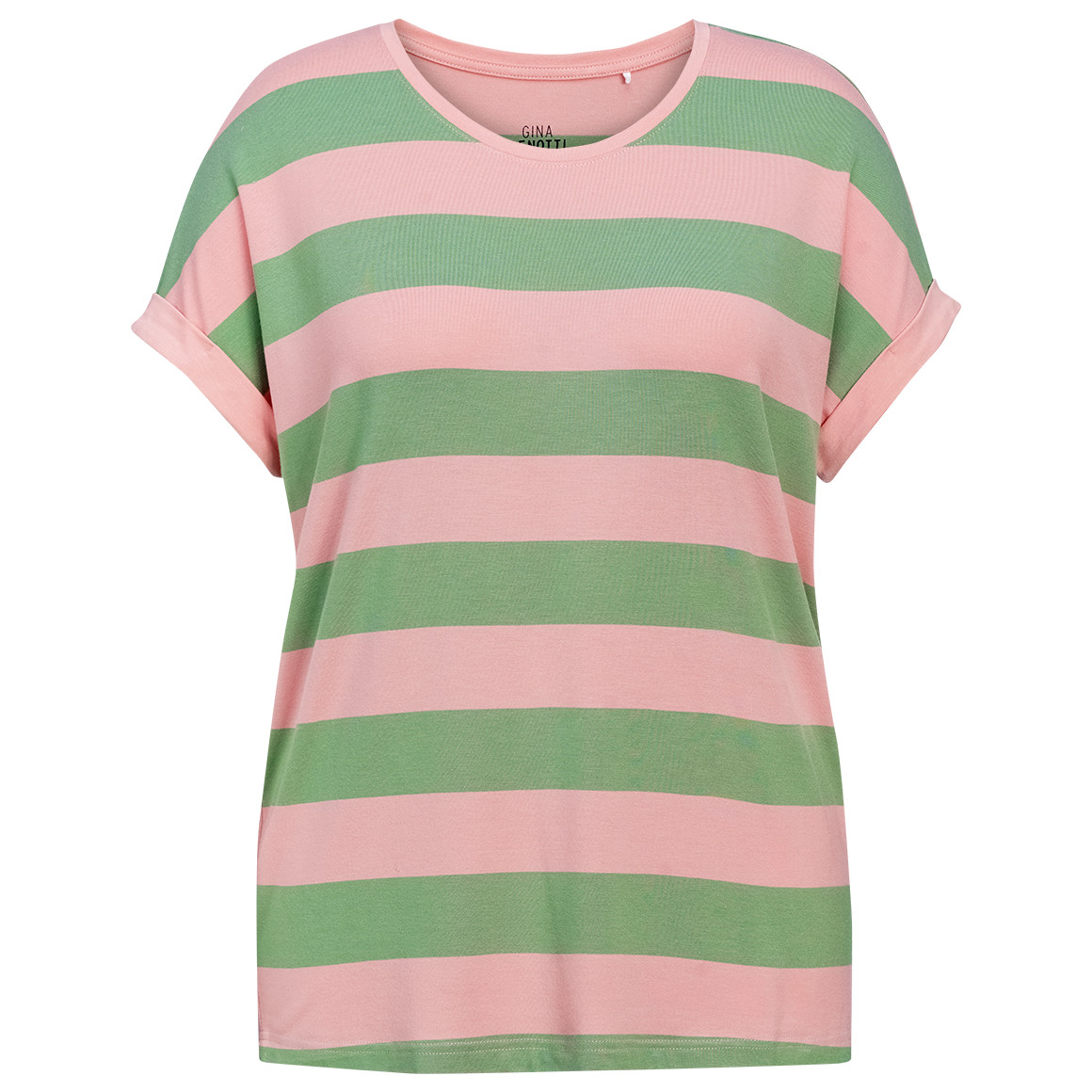 Damen T-Shirt mit überschnittenen Ärmeln von Gina Benotti