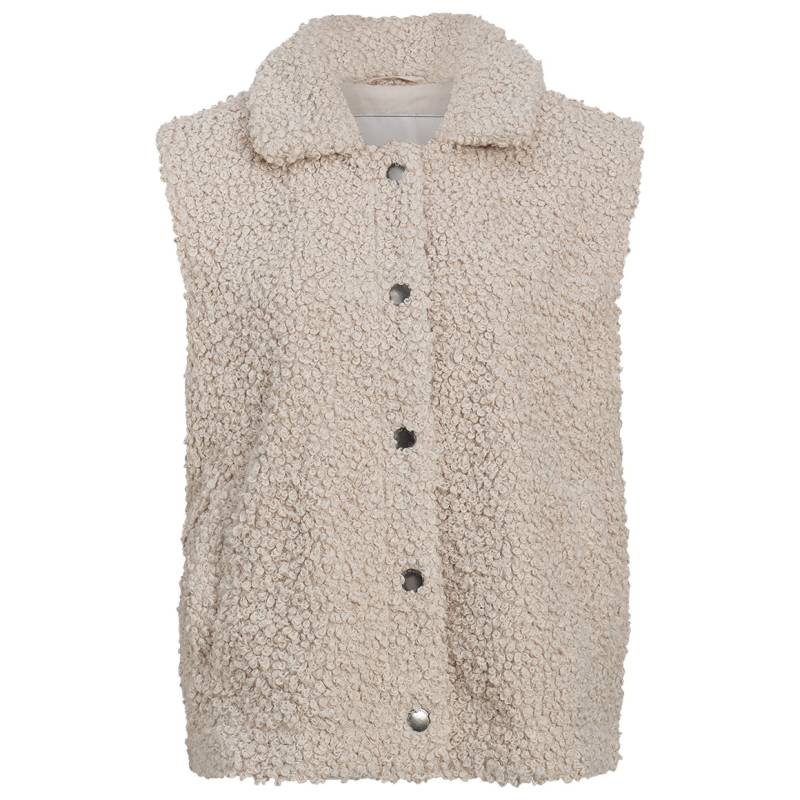 Damen Teddyweste mit Knopfleiste Damen Teddyweste mit Knopfleiste von Gina Benotti