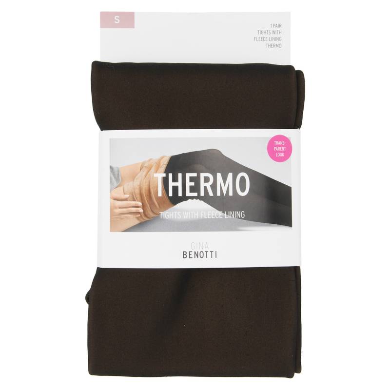 Damen Thermo-Strumpfhose mit Teddyfutter von Gina Benotti