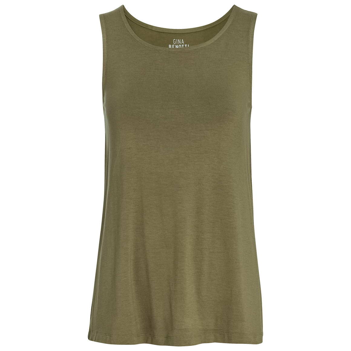 Damen Top in Unifarben von Gina Benotti