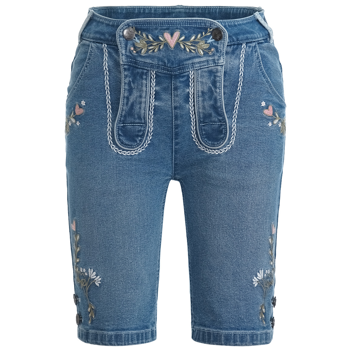 Damen Trachtenshorts in Denim-Optik Damen Trachtenshorts in Denim-Optik von Gina Benotti