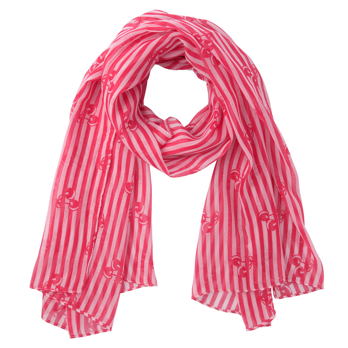 Damen Tuch mit Streifen von Gina Benotti