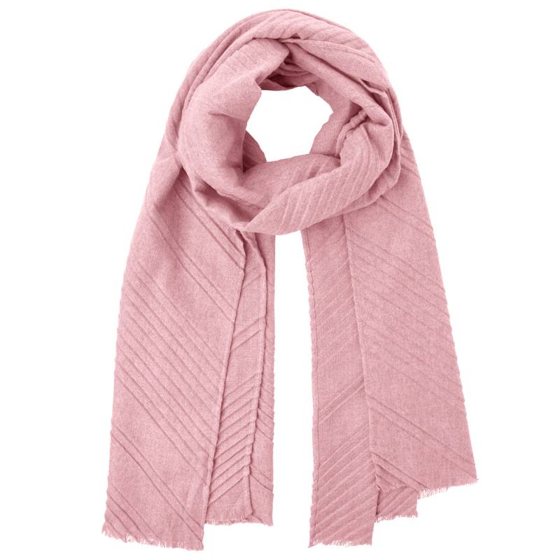 Damen Tuch mit faltiger Optik von Gina Benotti