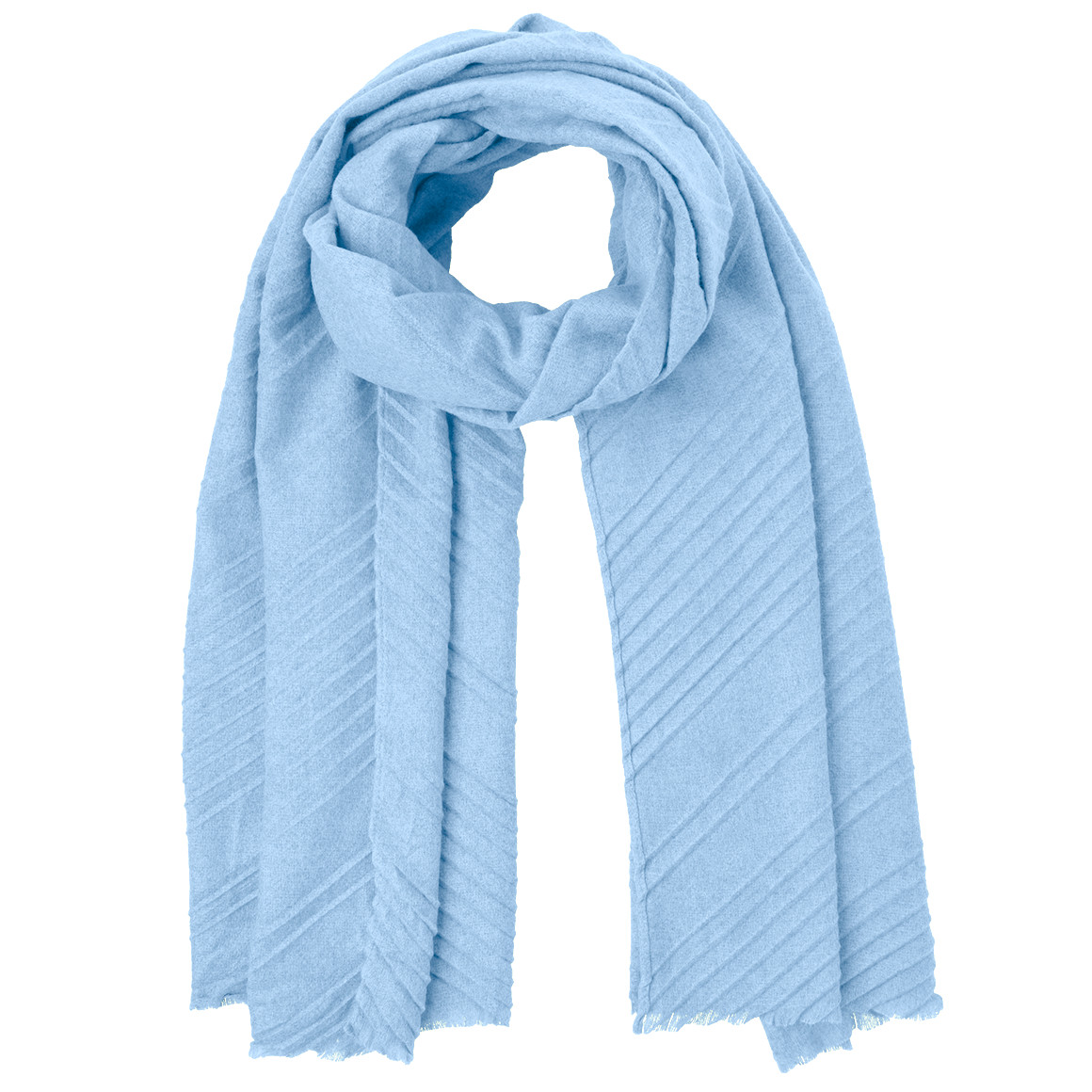 Damen Tuch mit faltiger Optik von Gina Benotti