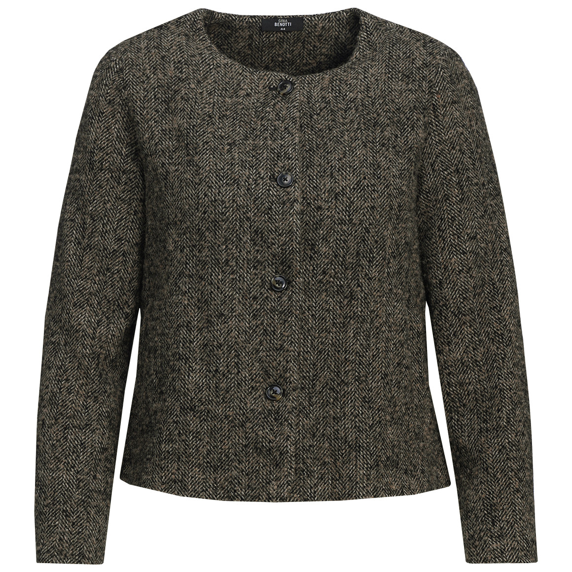 Damen Tweedjacke mit Wolle von Gina Benotti