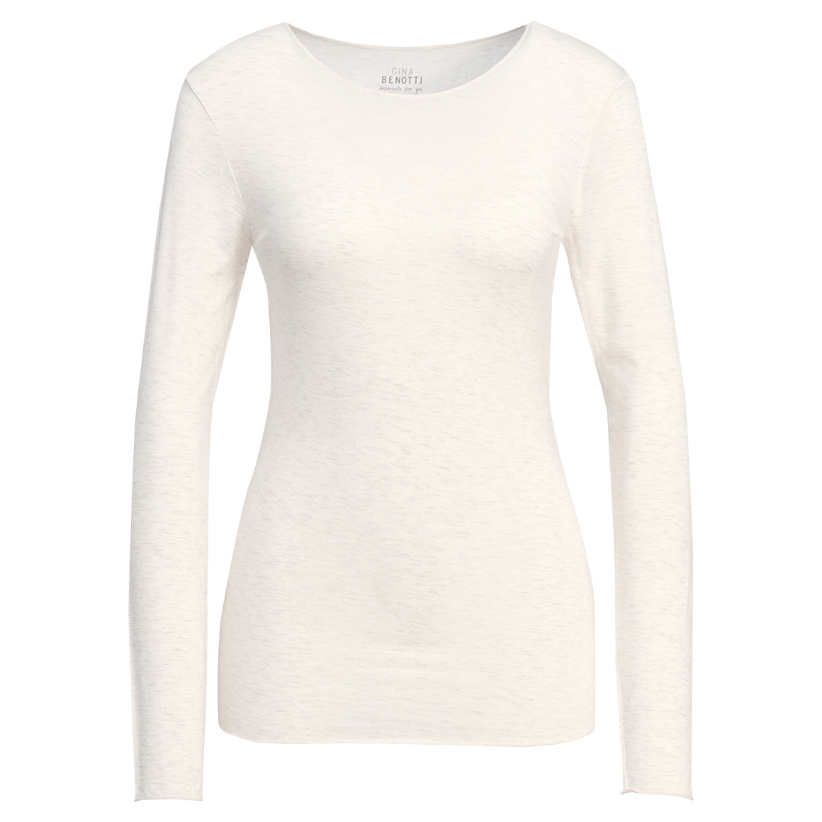 Damen Unterhemd in Melange-Optik von Gina Benotti