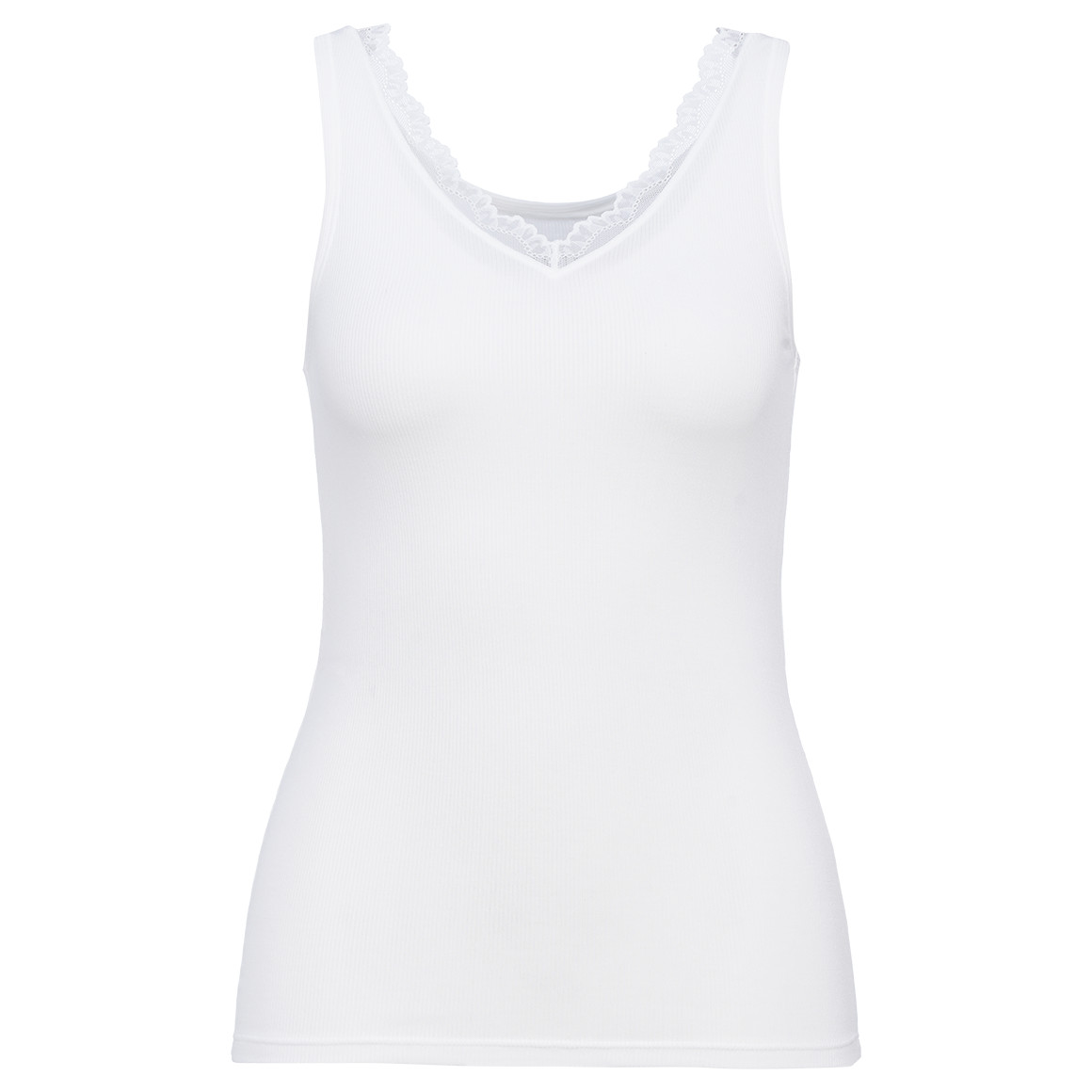 Damen Unterhemd mit Spitze Damen Unterhemd mit Spitze von Gina Benotti