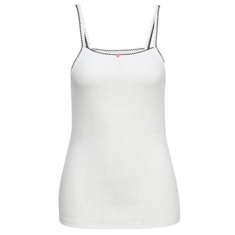 Damen Unterhemd mit Ziernähten von Gina Benotti