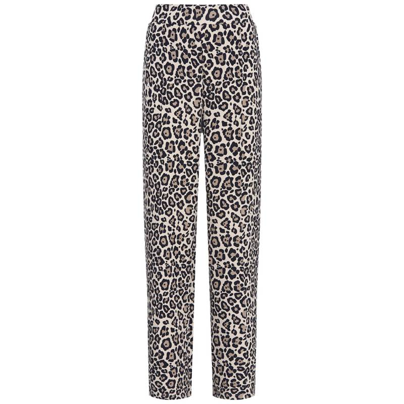 Damen Wide-Leg-Hose im Leoo-Look von Gina Benotti