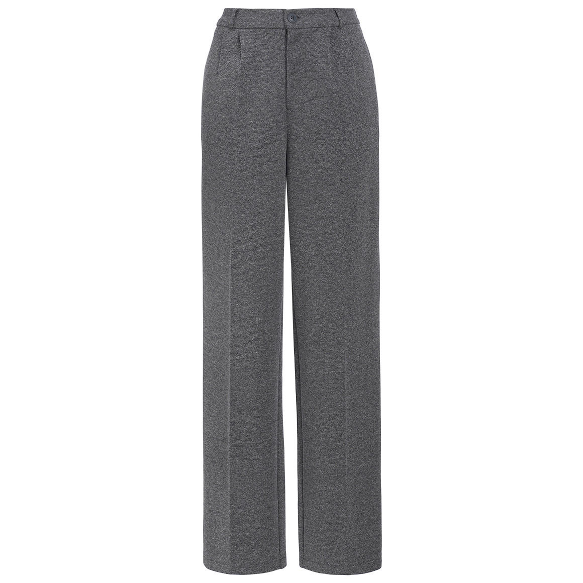 Damen Wide-Leg-Hose in Melange-Optik Damen Wide-Leg-Hose in Melange-Optik von Gina Benotti