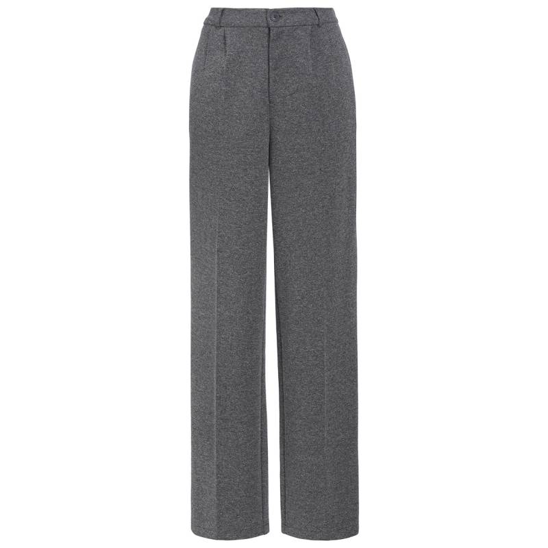 Damen Wide-Leg-Hose in Melange-Optik Damen Wide-Leg-Hose in Melange-Optik von Gina Benotti