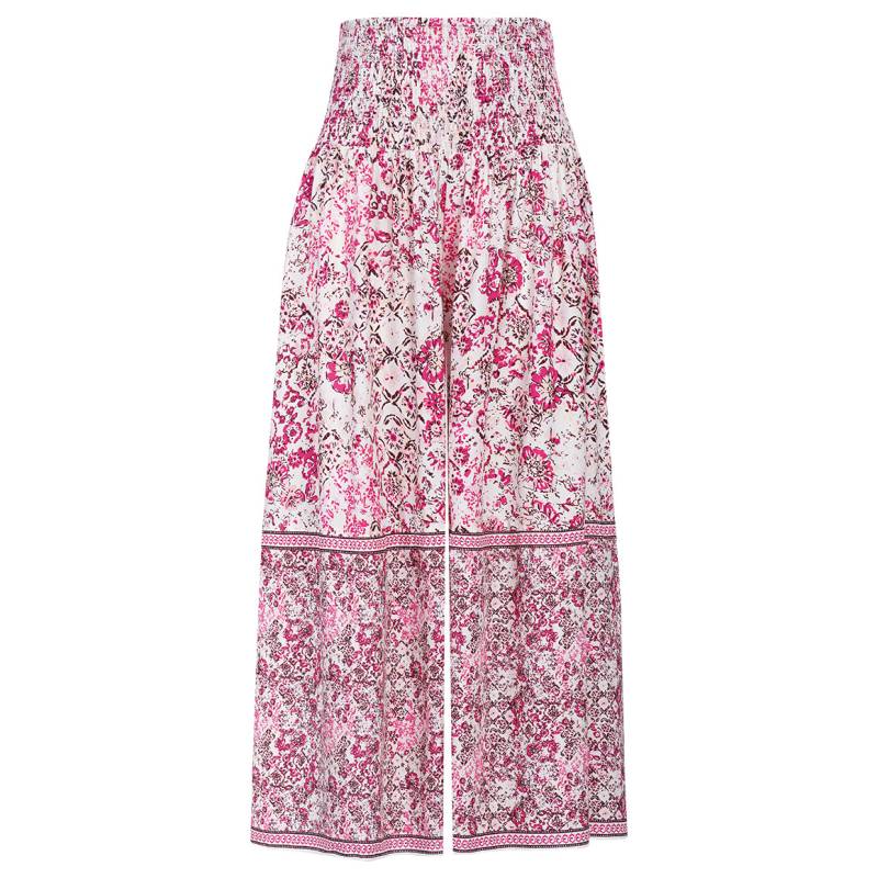 Damen Wide-Leg-Hose mit Smkokbund Damen Wide-Leg-Hose mit Smkokbund von Gina Benotti