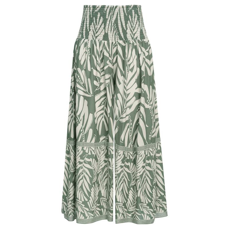 Damen Wide-Leg-Hose mit Smkokbund Damen Wide-Leg-Hose mit Smkokbund von Gina Benotti