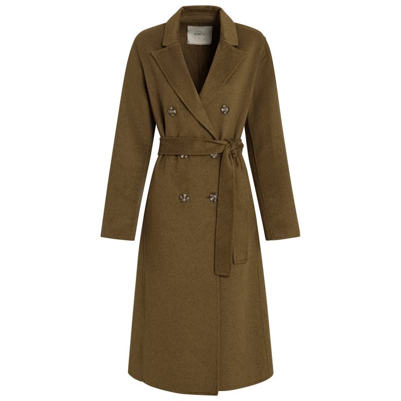 Damen Wollmantel mit Bindegürtel Damen Wollmantel mit Bindegürtel von Gina Benotti