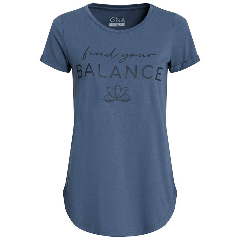 Damen Yoga-T-Shirt mit Rundhals von Gina Benotti