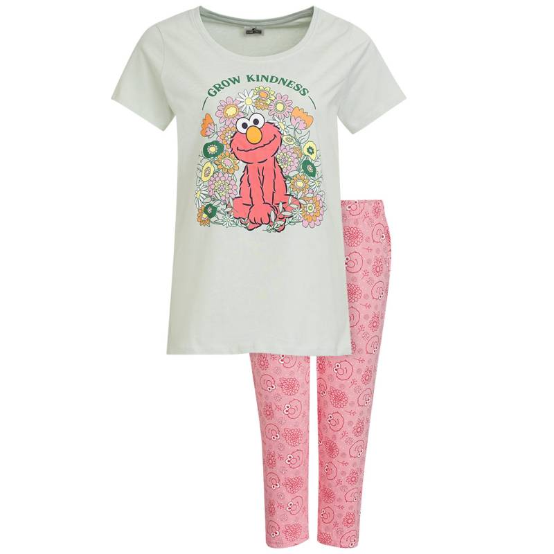 Sesamstraße Shorty mit Krümelmonster-Print von Gina Benotti